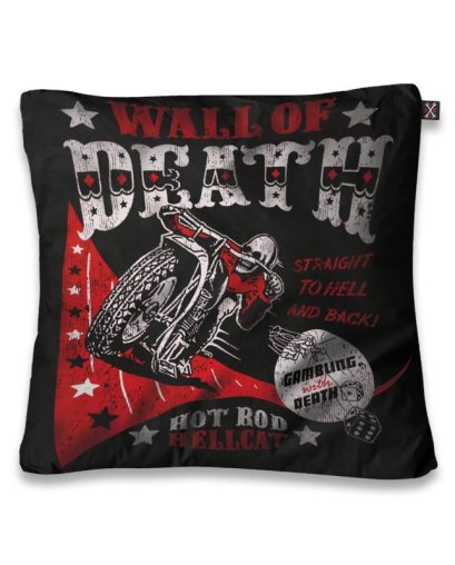 Hotrod Hellcat WALL OF DEATH Haushaltswaren Kissenbezug